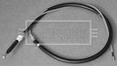 Borg & Beck Brake Cable -  Rear - BKB3350 fits VAG A3,Leon,Octavia,Golf 08-