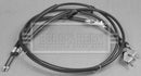 Borg & Beck Handbrake Cable - Rear - BKB2870