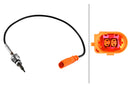 HELLA 6PT 010 376-831 Sensor, exhaust gas temperature - 2-pin connector