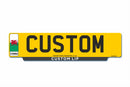 Standard Rear Lipped Eco Number Plate 520 X 127 Cymru