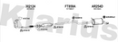 Klarius 302124 - Front Pipe For Cat  - Fits Alfa Romeo Mito 1.3JTDM