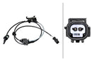 HELLA 6PU 358 217-771 Sensor, wheel speed - 2-pin connector