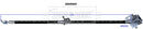 Borg & Beck Brake Hose  - BBH9069