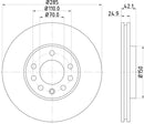 Mintex Brake Discs fits -Cadillac Fiat Opel Saab Vauxhall S300:5 MDC1632C (also fits other vehicles)
