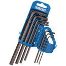 Draper MM Long Patt HEX Key Set 7PC - 33690