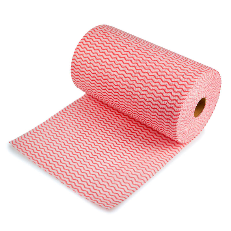 Nilco Non-Woven Cloths Roll Red - 100 Sheets - TETNCA006
