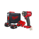 Milwaukee M18 Fuel 1/2in. Compact Impact Wrench With Friction Ring - 4933478445