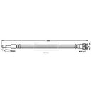 Borg & Beck Brake Hose  - BBH7783 fits Hyundai Sonata  05-