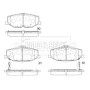Borg & Beck Brake Pads - BBP2879