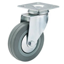 Draper Rubber Castor Plate-100mm DIA - 65478