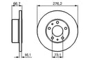 Bosch Brake Disc > Single Bd989 Part No - 0986479161