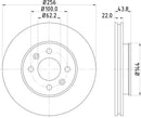 Mintex Brake Discs fits -Hyundai Kia V356:5 MDC2344 (also fits other vehicles)