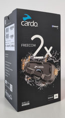 Cardo Freecom 2X Bluetooth Helmet Headset Intercom - Single