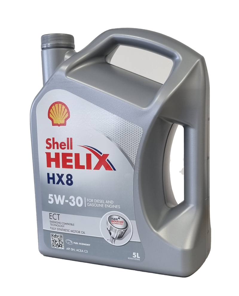 Shell Helix HX8 5W30 ECT Fully Synthetic - 5L engine oil | Arnold Clark ...