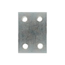 Maypole Drop Plate - 4 Hole - Zinc Plated - 2in. - 230