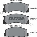 Textar Brake Pad Set - 2183601