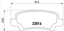Brembo Brake Pad Set - P83065
