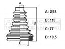 First Line Cv Joint Boot Kit  - FCB6319 fits Chrysler Grand Voyager