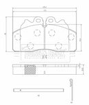 Borg & Beck Brake Pads - BBP33017