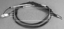 Borg & Beck Brake Cable -  Rear - BKB2981 fits Vaux. Corsa 1.0/1.2 07- 3 Door