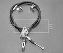 Borg & Beck Brake Cable- RH Rear - BKB2071 fits Mazda 323 1.5 95-98