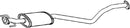 Klarius RN909P - Box With Centre Pipe  - Fits Renault Kangoo 1.6i
