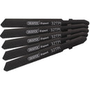 Draper 5PC J/S Blade Set T118g - 81731
