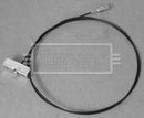 Borg & Beck Brake Cable -  Inter - BKB3495 fits GM Vivaro LWB 11-