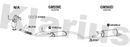 Klarius GM559E - Box With Centre Pipe  - Fits Opel Corsa 1.0