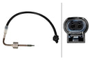 HELLA 6PT 010 376-841 Sensor, exhaust gas temperature - 2-pin connector