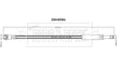 Borg & Beck Brake Hose - BBH8986