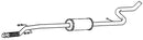 Klarius PG792H - Box With Centre Pipe  - Fits Peugeot 207 1.6i