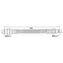 Borg & Beck Brake Hose  - BBH6378 fits Merc.190,Coupe,E,S,SL Class