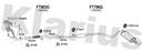 Klarius FT803G - Centre Pipe  - Fits Fiat Seicento 1.1i