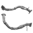 BM Cats Front Pipe - BM70538 with Fitting Kit - FK70538 fits Land Rover