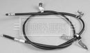 Borg & Beck Brake Cable- RH Rear - BKB2933 fits Mazda 5 05-