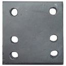 Maypole Drop Plate - 6 Hole - Zinc Plated - 4in. - 233A
