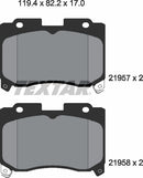 Textar Brake Pad Set - 2195701