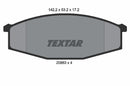 Textar Brake Pad Set - 2086301