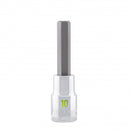 Carlyle Hand Tools 1/2DR 10MM HEX BIT SOCKET 80MM LONG - CSH1210M