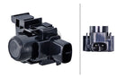 HELLA 6PX 358 270-301 Sensor, parking distance control - round - 2-pin connector - Plugged