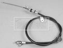 Borg & Beck Brake Cable- RH Rear - BKB3766 fits PSA C1,108, Toyota Aygo 07/14-