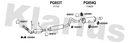 Klarius PG853T - Box With Centre Pipe  - Fits Peugeot 307 2.0i