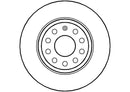 Disctech Brake Disc (Single) - Fits Audi, Subaru - ABD2049 - Rear Axle