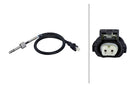 HELLA 6PT 010 376-481 Sensor, exhaust gas temperature - 2-pin connector