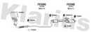 Klarius FE529G - Box With Centre Pipe  - Fits Ford Fiesta 1.25i
