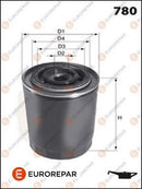 Eurorepar Oil Filter - E149174