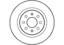 Disctech Brake Disc (Single) - Fits Abarth, Mercedes-benz - ABD2341 - Rear Axle