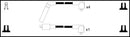 Lucas Ignition Lead Set - LUC7205