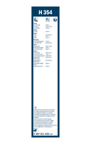 Bosch Rear Wiper Blade - 350mm - H354